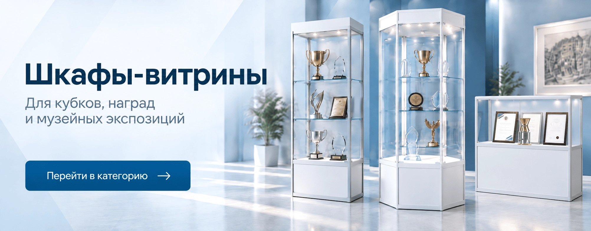 Шкафы-витрины