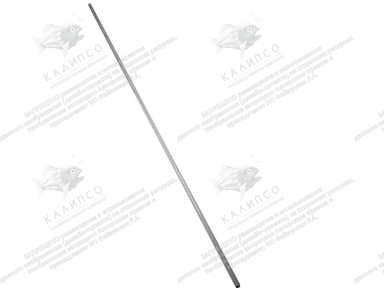 Древко металлическое 1,5 м, Ø 20 мм арт. Ф-31