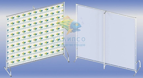 Баннер пресс-волл (press wall) 2x2м арт. ШК-3307