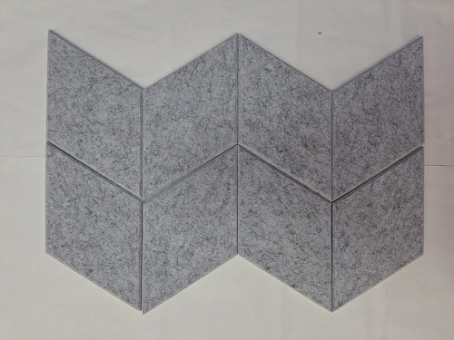 Комплект резных стендов из ЭКО-войлока "Ромбы", арт. ШК-4644