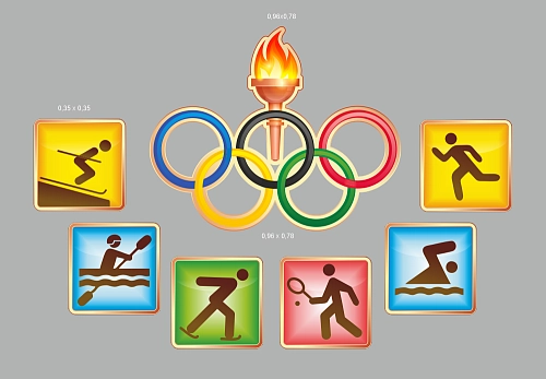 Комплект резных стендов для спортивного зала арт. ШК-4064