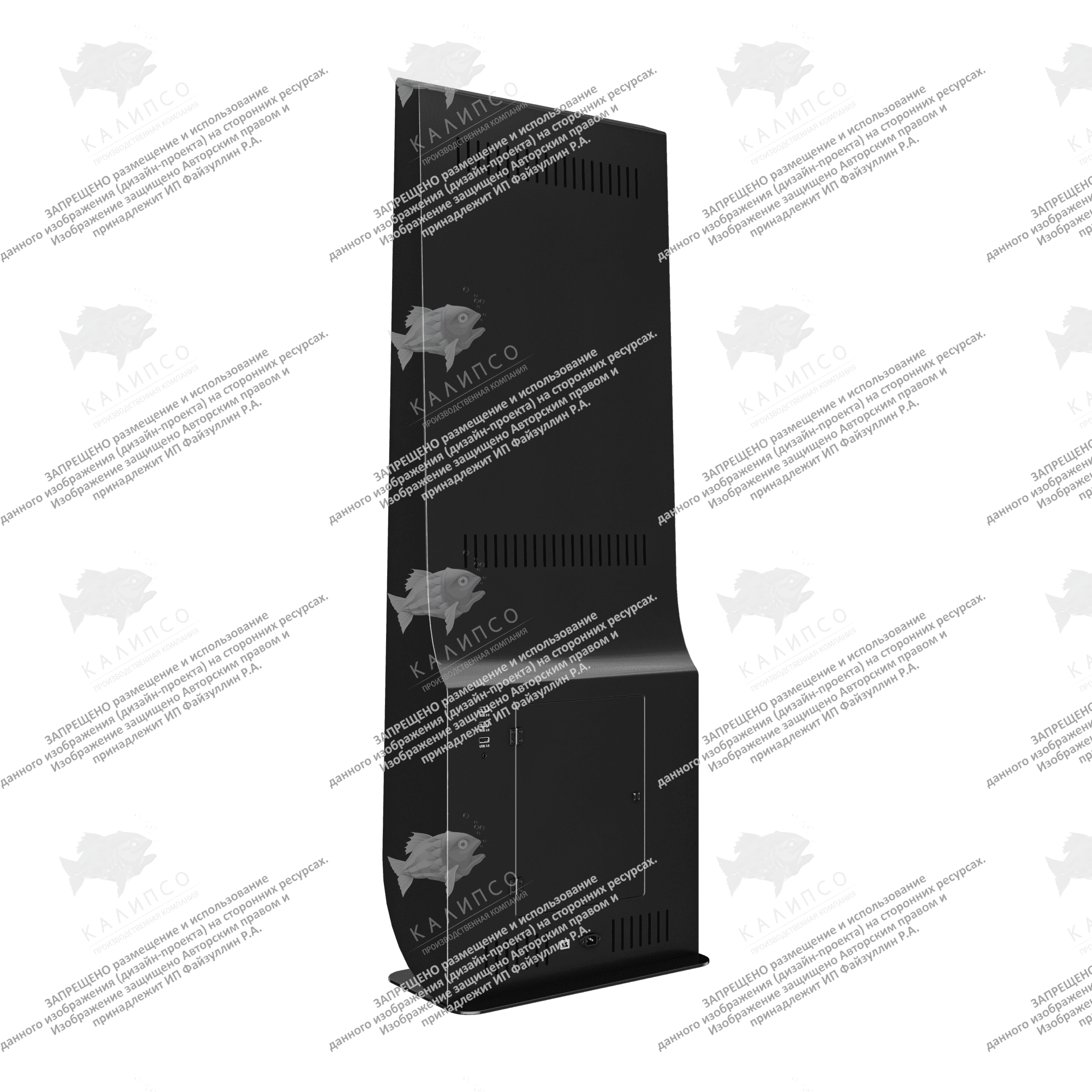 Сенсорный киоск Gills 55 дюймов