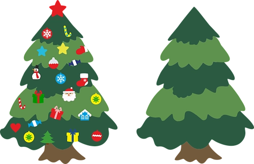 Стенд резной, магнитный "Новогодняя ель" с фигурками арт. ШК-3783