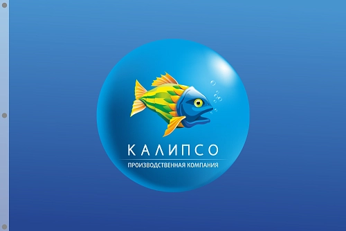 Фирменный флаг с логотипом, с люверсами для мобильного флагштока 3 м, 4 м, 5 м арт. Ф-24 от Калипсо Фирменный флаг с логотипом, с люверсами для мобильного флагштока 3 м, 4 м, 5 м арт. Ф-24