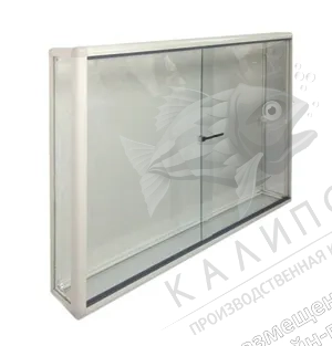 Cтенд-витрина 115х85х15, с защитной бронирующей пленкой, арт. ШК-3703Б