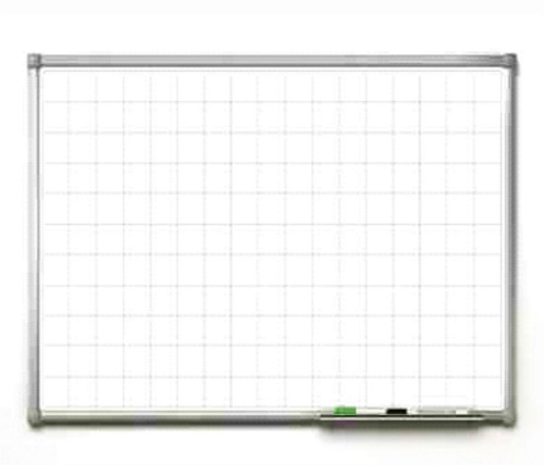 Стенд "Доска магнитно-маркерная разлинованная в клетку" 0.6x0.9 арт. МД-0108