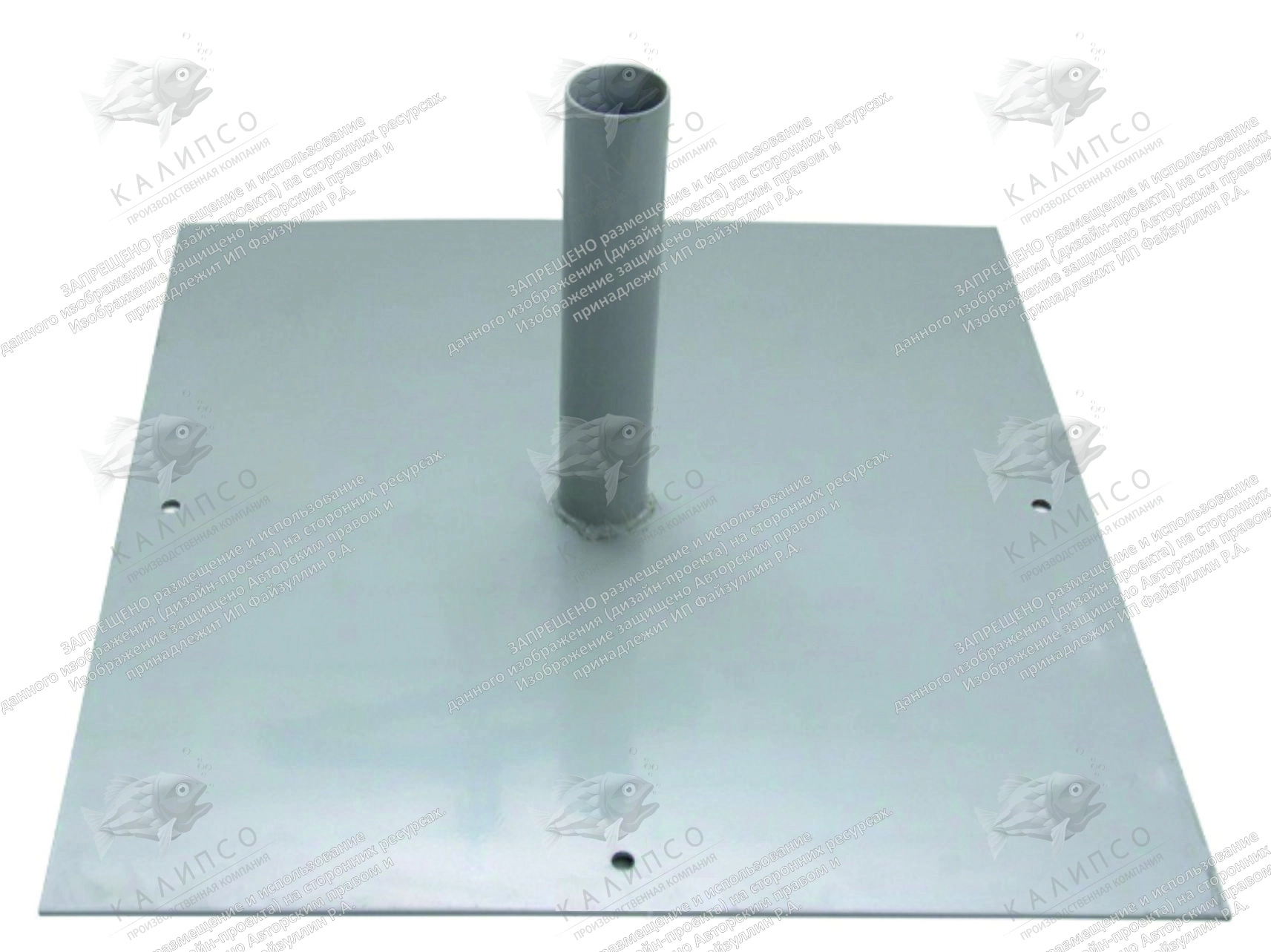 Комплект мобильного флагштока 3 м с фирменным флагом (разборный) арт. Ф-16