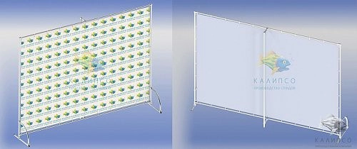 Баннер пресс-волл (press wall) арт. ШК-3334