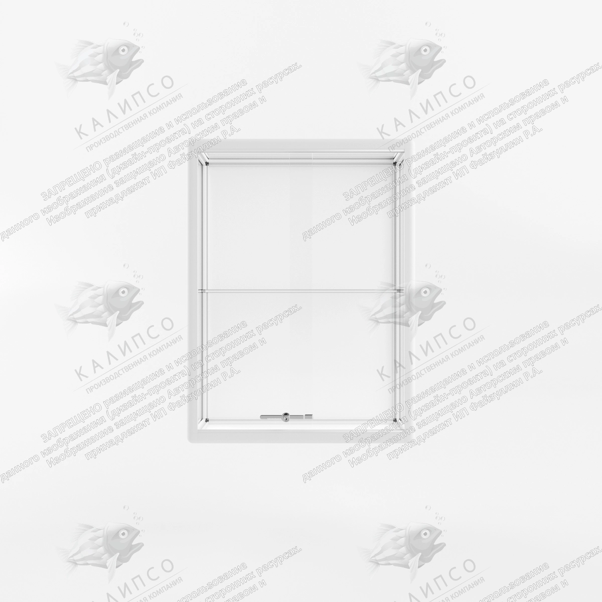 Cтенд-витрина с защитной бронирующей пленкой, арт. ШК-3704Б