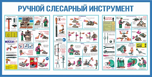 Стенд "Ручной слесарный инструмент" арт. ПО-0036