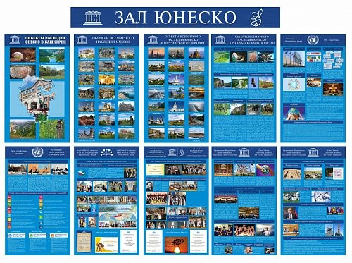 Комплект стендов "Зал Юнеско" арт. М-0111