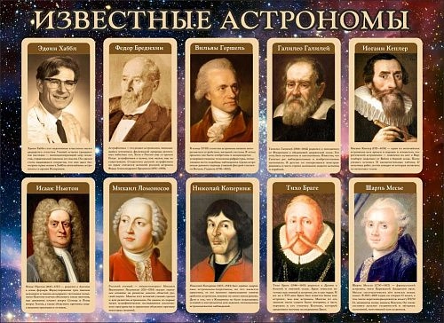 Стенд "Известные астрономы" арт. ШК-2206