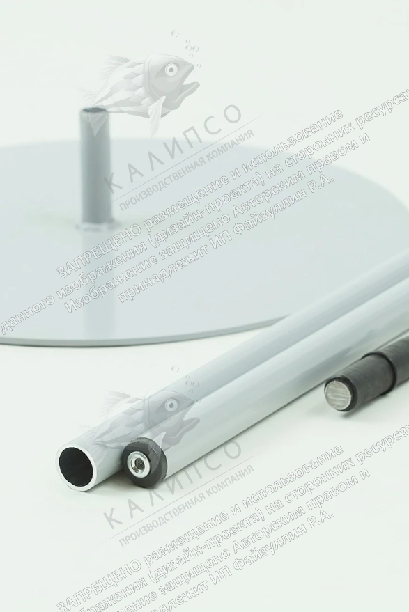 Подставка металлическая с основанием Диск 1 шток 2,25 м, арт. Ф-45