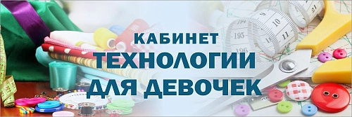 Табличка  "Кабинет технологии для девочек" арт. ШК-0170