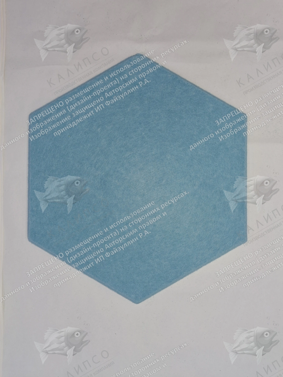 Стенд из ЭКО-войлока "Сота", арт. ШК-4652