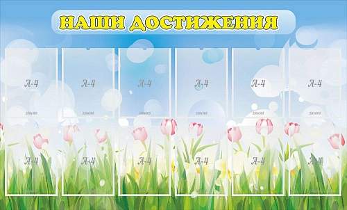 Стенд "Наши достижения" с 12 карманами арт. ДС-01123