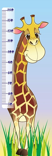 Стенд "Ростомер Жираф", резной арт. ДС-0413