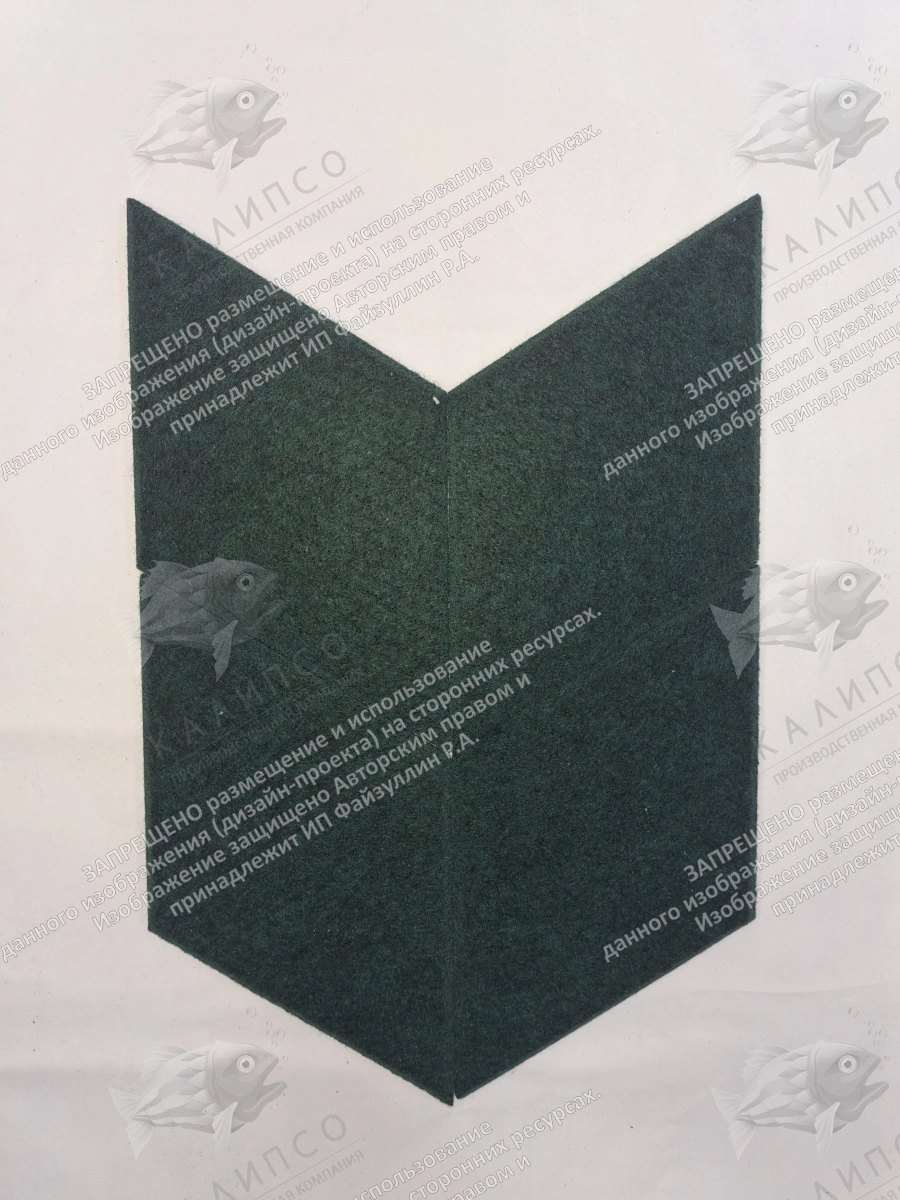 Комплект резных стендов из ЭКО-войлока "Ромбы", арт. ШК-4647