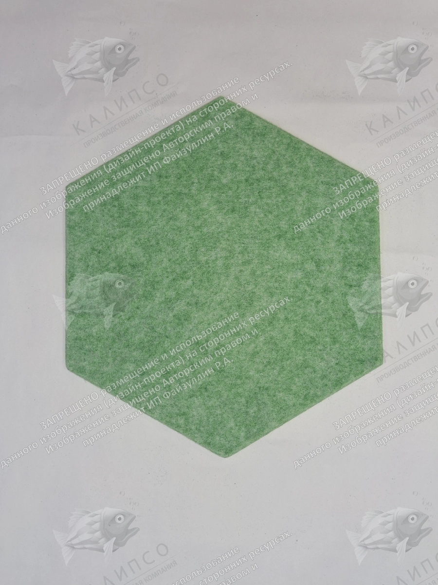 Стенд из ЭКО-войлока "Сота", арт. ШК-4651