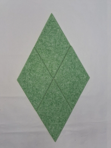 Комплект резных стендов из ЭКО-войлока "Ромбы", арт. ШК-4642