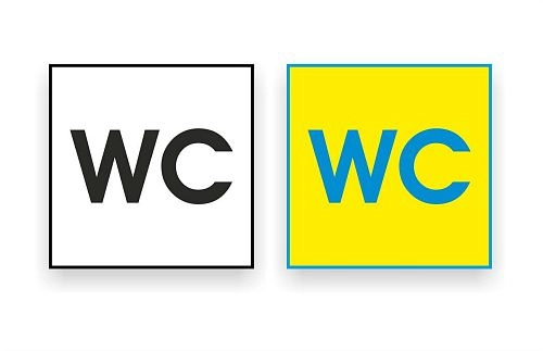 Таблички-пиктограммы "WC" арт. О-0210