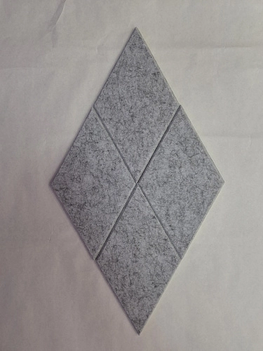 Комплект резных стендов из ЭКО-войлока "Ромбы", арт. ШК-4640