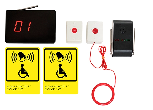 Система вызова помощи для инвалидов (комплект № 7) арт. ТБ-65