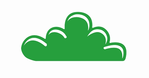 Декоративный элемент "Облако" арт. ЦОС-1004