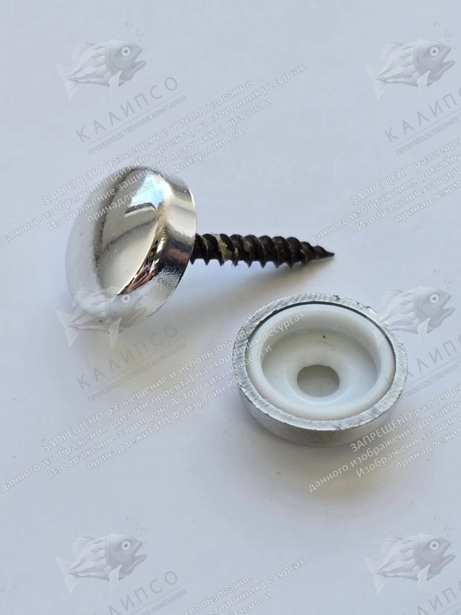 Колпачок декоративный 16 мм, арт. КМ-04