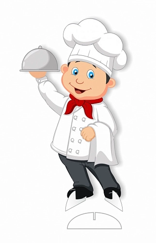 Ростовая фигура "Повар" напольная арт. РФ-0127