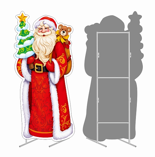 Ростовая фигура "Дедушка Мороз" напольная арт. РФ-0146