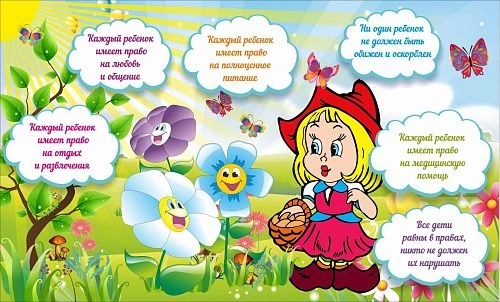 Стенд "Права ребенка" арт. ДС-0422