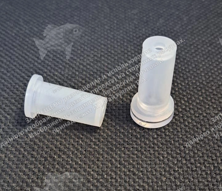 Дистанционный держатель, пластиковый, 30 мм, белый, арт. КМ-08