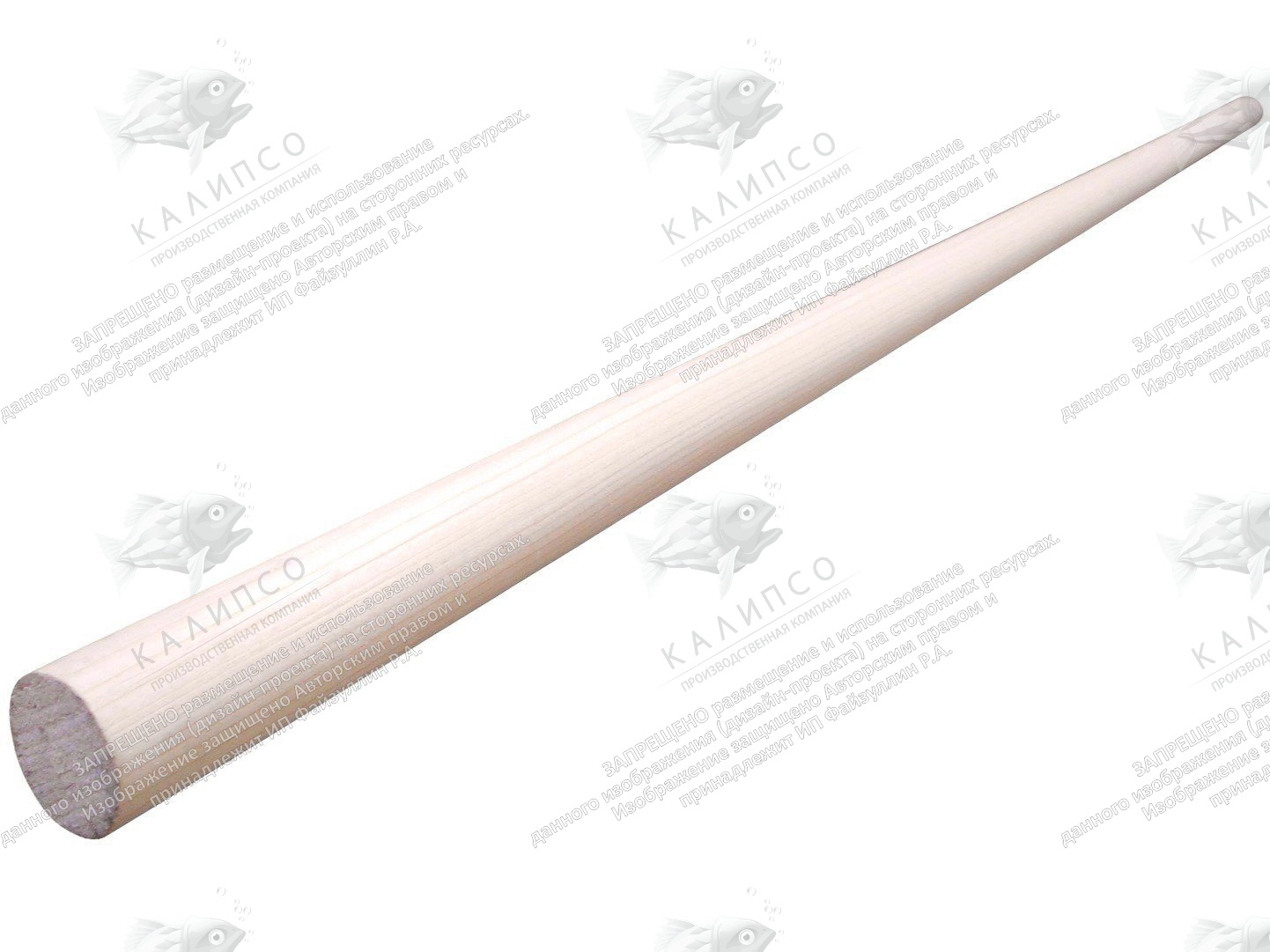 Древко деревянное из берёзы 2 м, Ø 28 мм арт. Ф-30