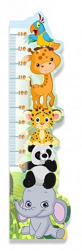 Стенд "Ростомер Зверята", резной арт. ДС-04192