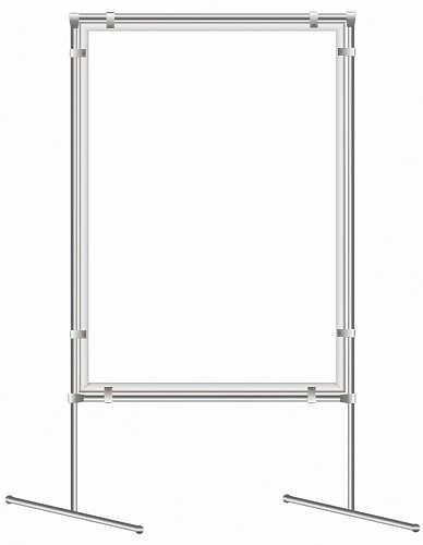 Выставочный мобильный магнитно-маркерный стенд арт. ШК-3781