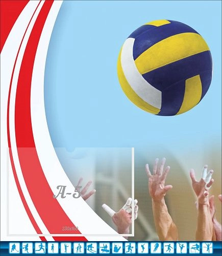 Стенд "Спортивный (волейбол)" арт. ШК-2919