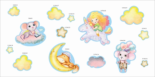 Комплект стендов "Засыпай-ка" арт. ДС-08147