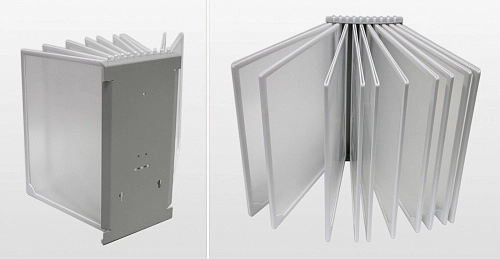 Настенная перекидная система на 10 карманов А4 арт. КР-17