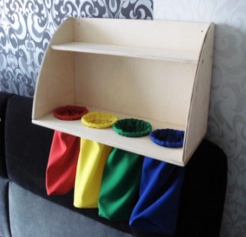 Полка для тактильных и сенсорных занятий арт. БЗ-0115