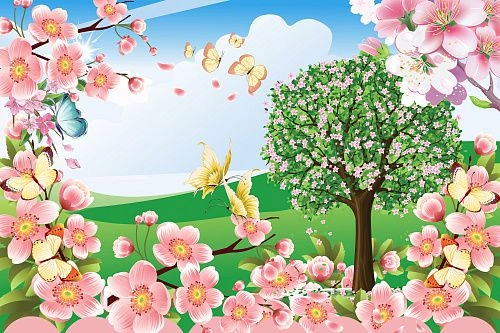 Баннер "Весна" 3x2 арт. БН-1434