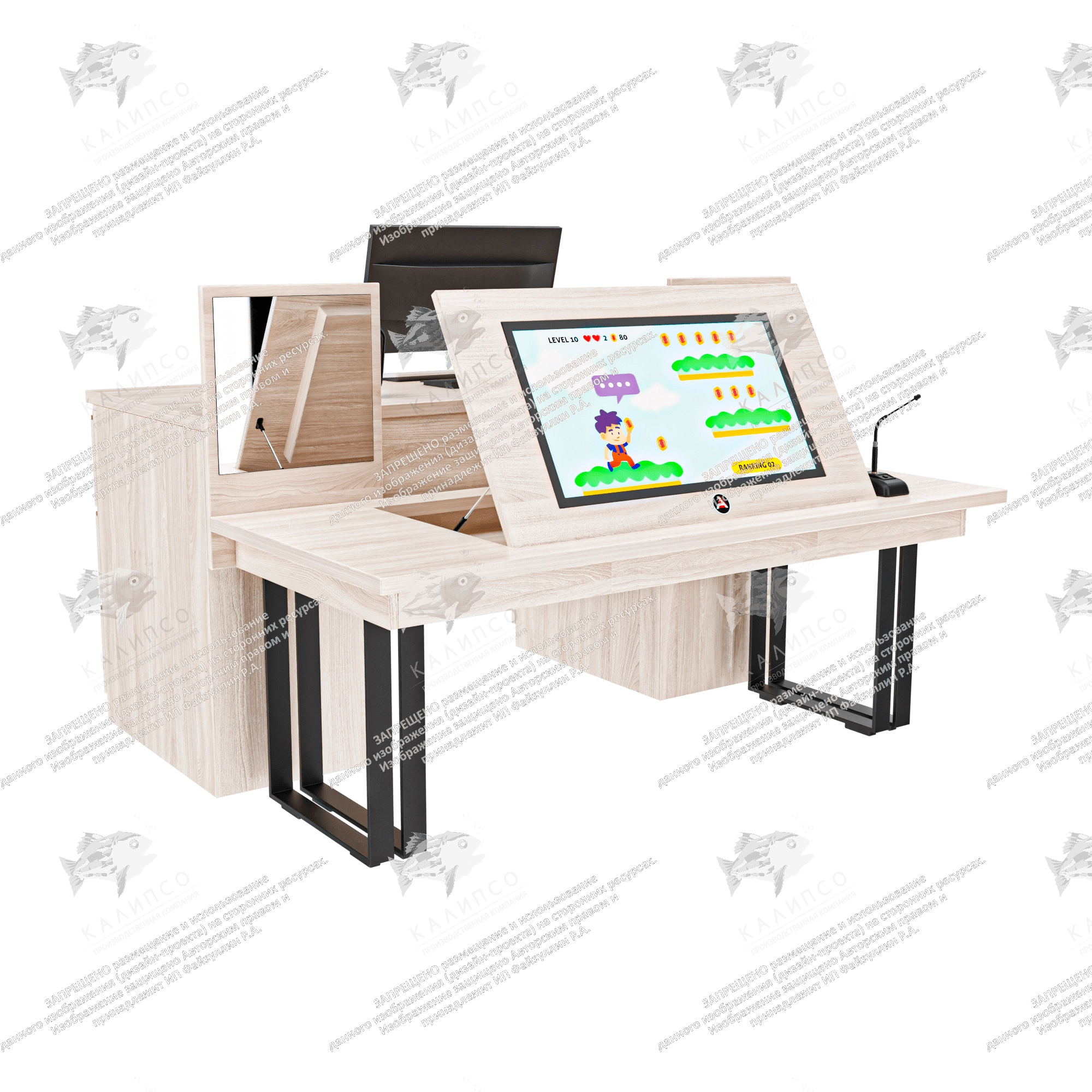 Сенсорный логопедический стол Logo Pro 27 дюймов