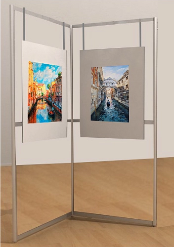 Двухсекционный выставочный стенд арт. ШК-4035