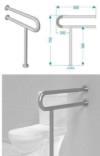 Опорный поручень арт. 82022