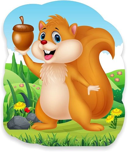 Стенд "Белка", резной арт. ДС-1541