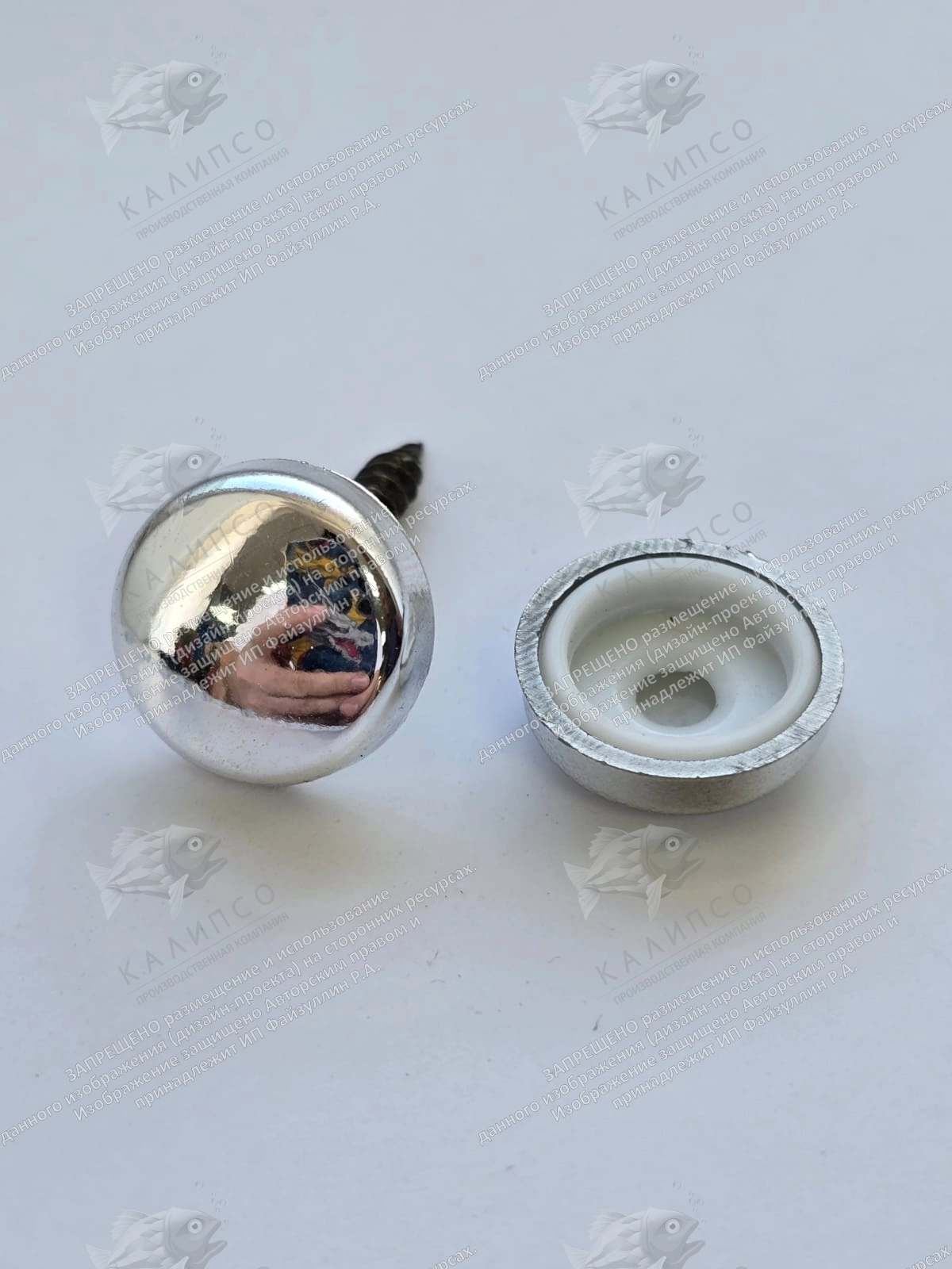 Колпачок декоративный 16 мм, арт. КМ-04