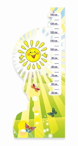 Стенд "Ростомер Солнышко" , резной арт. ДС-0491