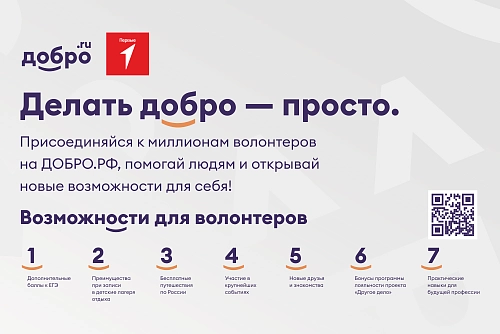 Стенд "Делать добро - просто!" арт. ШК-4250