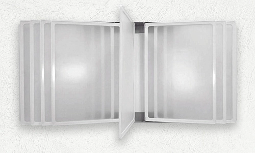 Настенная перекидная система на 10 карманов А2 арт. КР-40