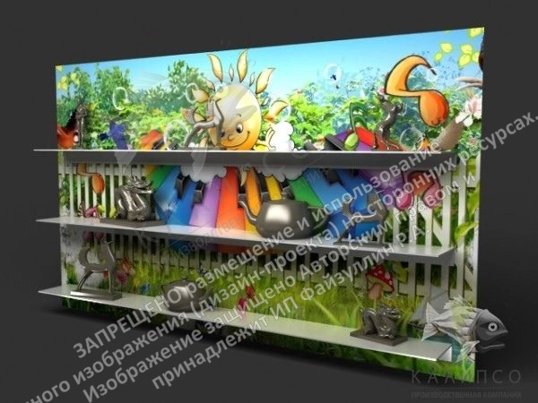 Стенд "Наши работы" №3 арт. ДС-1301